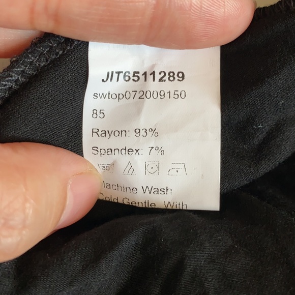 Shein Crop Top w/ Ruched Sleeves size L - Picture 8 of 8